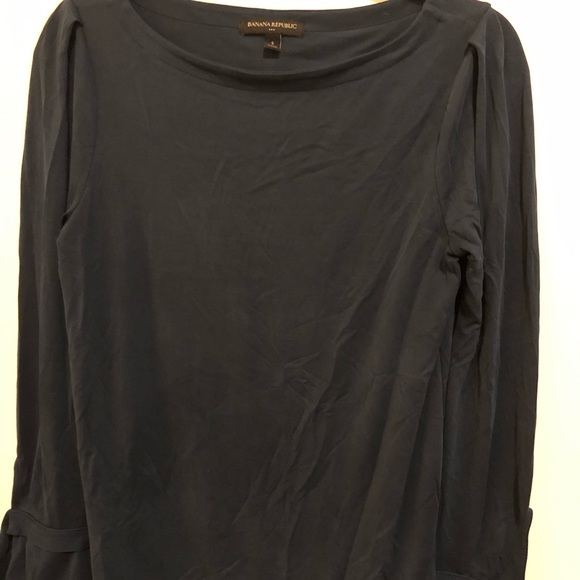 Banana Republic Long Sleeve tie-end sleeves - Picture 1 of 3